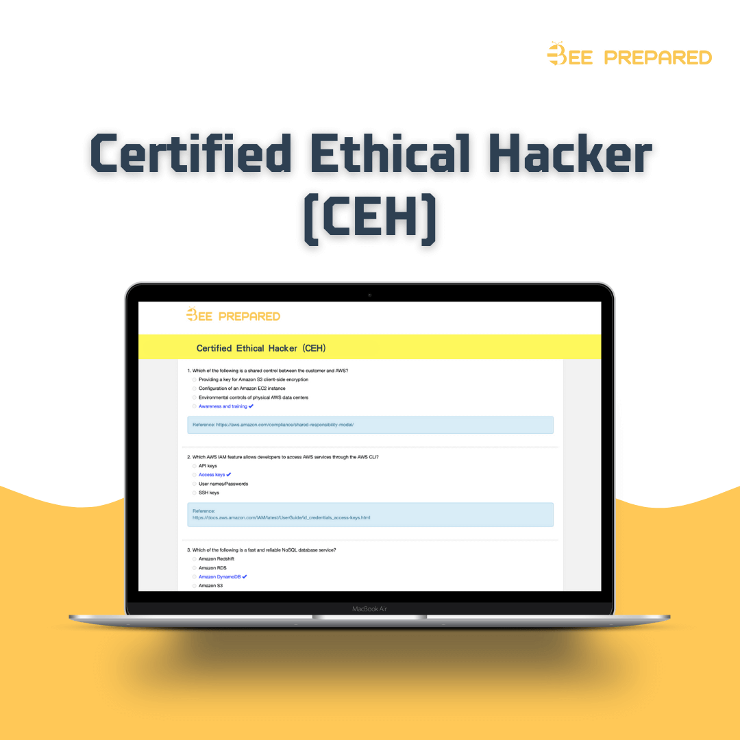 Read more about the article Certified Ethical Hacker (CEH) Free Exam Questions