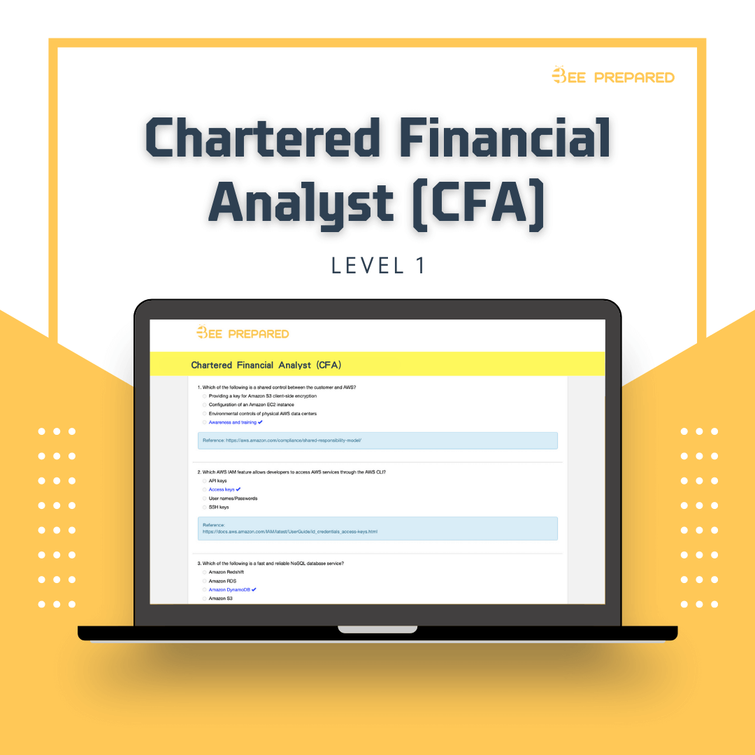 Read more about the article CFA Level 1 Free Practice Exam